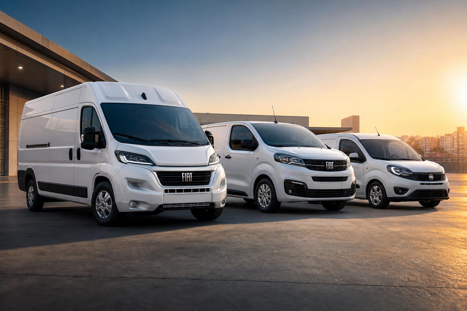 Επαγγελματικός στόλος van The Van Rental στη Θεσσαλονίκη